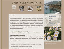 Tablet Screenshot of garciaandassociates.com